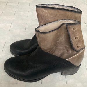 Nylon Brand Italian Handmade Leather Ankle Boots